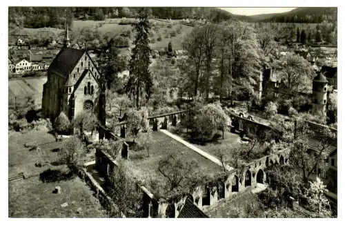 AK Hirsau, Klosterkirche mit Jagdschloß, 10641