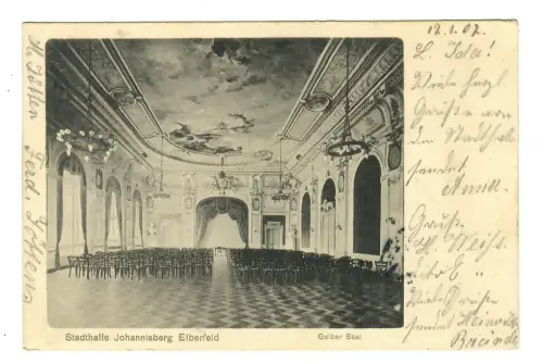AK Elberfeld, Johannisberg Stadthalle, Gelber Saal, 11942