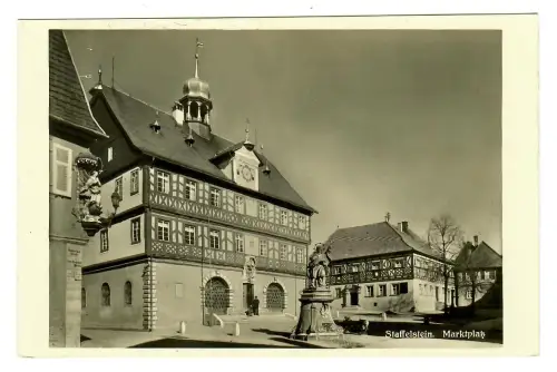AK Staffelstein, Marktplatz, 11378