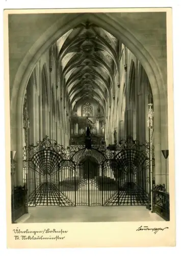AK Überlingen Bodensee, Münster St. Nikolaus - 10469