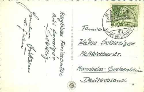 AK Flüeli-Ranft, Teilansicht, 10818