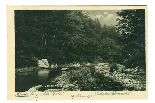 AK Schwarzburg, Partie im Schwarzatal, 11702