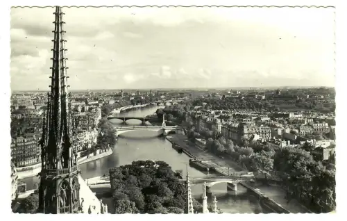 AK Paris, Panorama sur la Seine, 10597