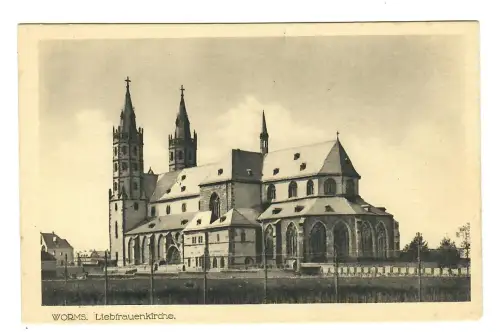 AK Worms, Liebfrauenkirche, 11498
