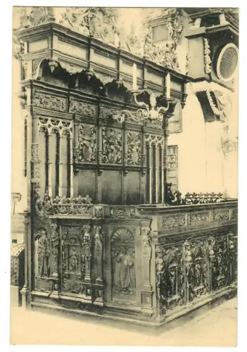 AK Lübeck, Marienkirche, Bürgermeisterstuhl, 11239