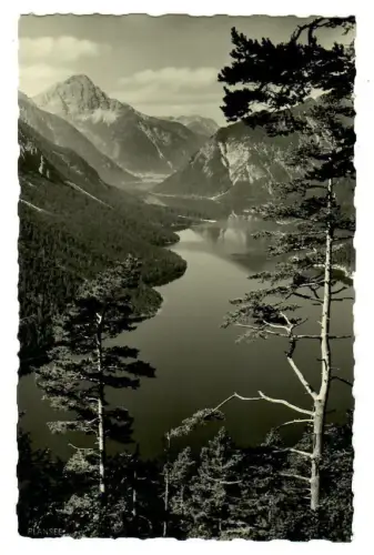 AK Plansee Tirol mit Heiterwangersee Heiterwang und Thanella - 10350
