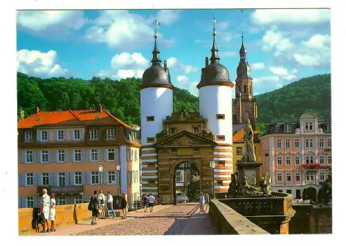 AK Heidelberg, Alte Brücke, 10200
