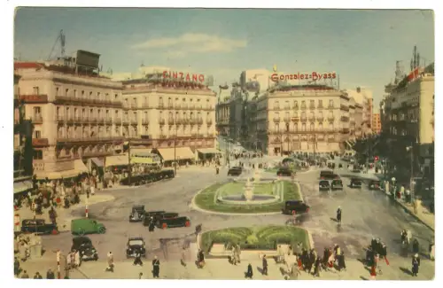 AK Madrid, La Puerta del Sol, 10967