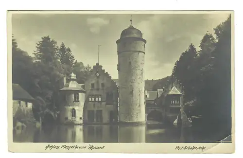 AK Mespelbrunn, Schloß, 11526