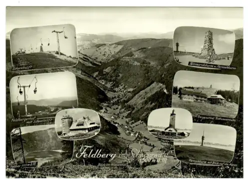 AK Feldberg im Schwarzwald - Blick ins Wiesental - 10409