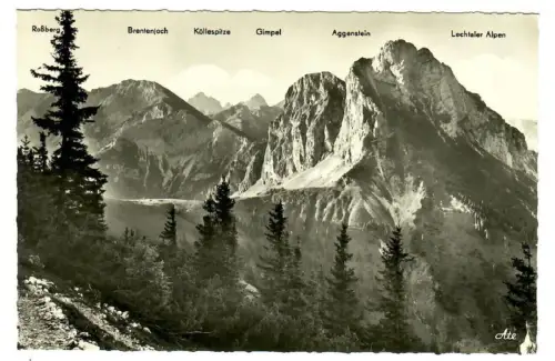 AK Pfronten Allgäu, Morgen am Breitenberg - 10338