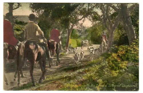 AK Up the Horner Valley with te Devon & Somerset Staghounds, 11137