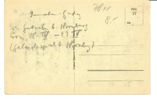 AK Hornberg, Partie beim Rathaus, 12127