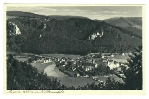 AK Beuron, Donautal, Panorama, 10663