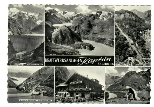 AK Kaprun Salzburg, Kraftwerksanlagen, Tauernkraftwerke, 10501