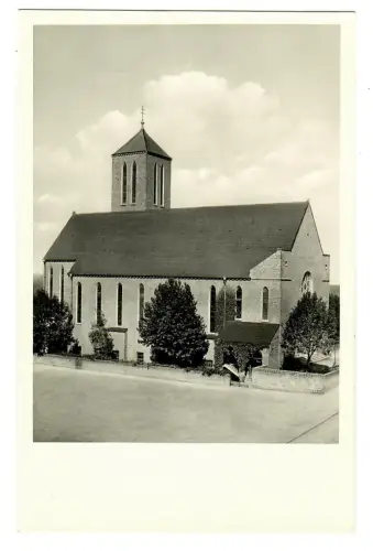 AK Heidelberg, katholische Pfarrkirche St. Albert, Aussenansicht, 10654