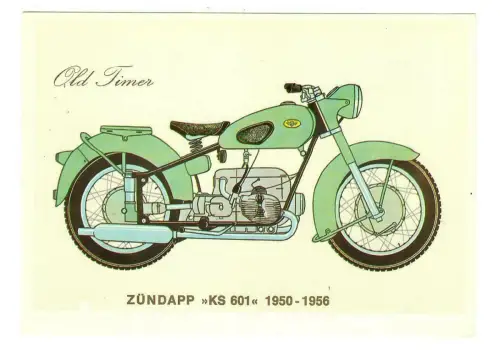 AK 50 Jahre Zündapp 1967, Zündapp "KS 601" 1950-1956, 30120