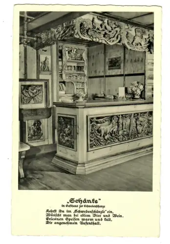 AK Rohrhardsberg, Gasthaus zur Schwedenschanze (Schänzle), Schänke, 10633