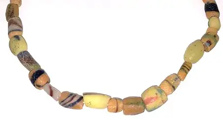 Römische Glasperlenkette 2.–3. Jahrhundert n. Chr.