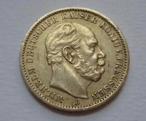20 Mark Preußen v. 1873 Kaiser Wilhelm 