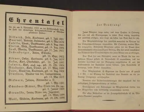 Parteibuch der NSDAP 