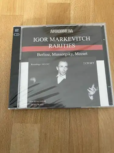 HISTORY: Igor Markevitch - Rarities, Recordings 1952-54, 2 CD-BOX  ANDROMEDA NEU OVP