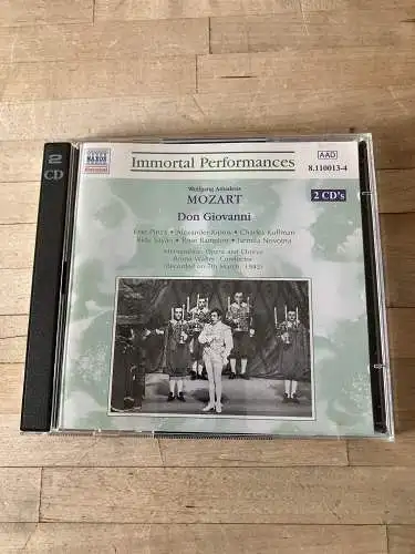 HISTORY: Mozart, Don Giovanni, Bruno Walter New York 1942 2 CD-BOX NAXOS HISTORICAL