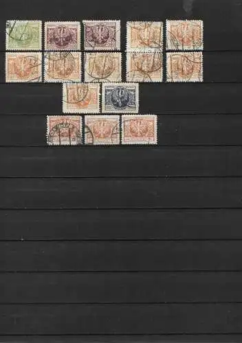 Polen 1923 Gestempelt (Posten)
