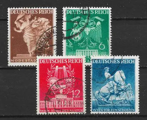 Deutsches Reich 1941 Nr 768 - 771 Gebraucht