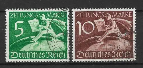 Deutsches Reich 1939 Nr Z 738 - Z 739 Gebraucht