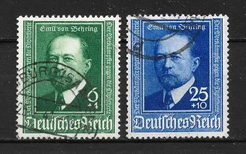 Deutsches Reich 1940 Nr 760 - 761 Gebraucht