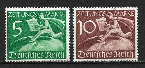 Deutsches Reich 1939 Nr Z 738 - Z 739 Ungebraucht