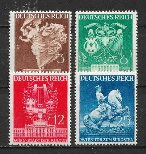 Deutsches Reich 1941 Nr 768 - 771 Postfrisch / **