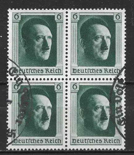 Deutsches Reich 1937 Nr 646 oder 648 Herzstück Gebraucht