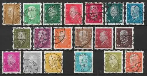 Deutsches Reich 1928 Nr 410 - 422 / 435 - 437 / 454 / 465 - 466 Gebraucht