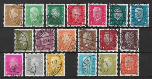 Deutsches Reich 1928 Nr 410 - 422 / 435 - 437 / 454 / 465 - 466 Gebraucht