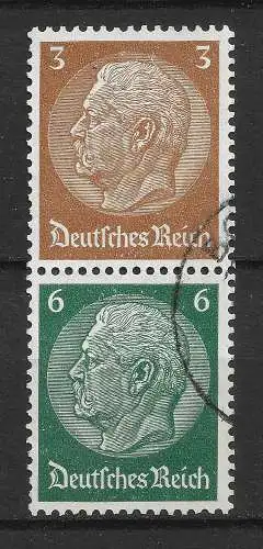 Deutsches Reich 1937 Nr S 151 aus H-Blatt 91 Gebraucht