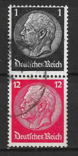 Deutsches Reich 1937 Nr S 147 aus H-Blatt 90 Gebraucht