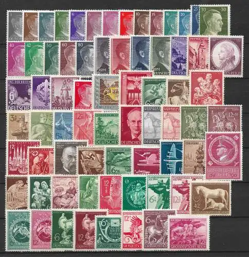 Deutsches Reich 1941 - 1945 Nr nettes Los Postfrisch / **