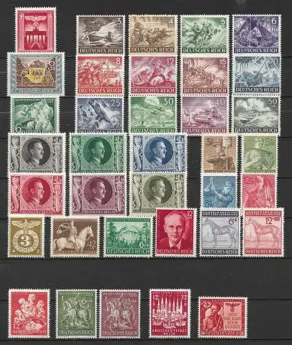 Deutsches Reich 1943 Nr nettes Los Postfrisch / **