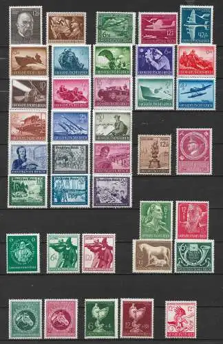 Deutsches Reich 1944 - 1945 Nr nettes Los Postfrisch / **