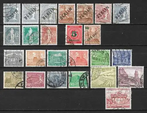 Berlin (West) 1948 - 1949 Nr nettes Los Gebraucht