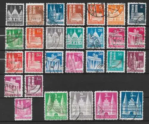 All. Bes. Bizone 1948 Nr 73wg - 100wg Gebraucht