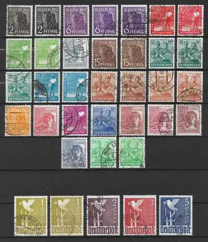 All. Bes. Gem.-Ausg. 1947 Nr 943 - 962 Gebraucht