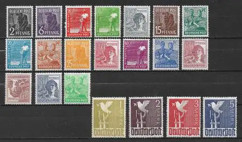 All. Bes. Gem.-Ausg. 1947 Nr 943 - 962 Postfrisch / **
