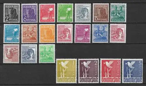 All. Bes. Gem.-Ausg. 1947 Nr 943 - 962 Postfrisch / **