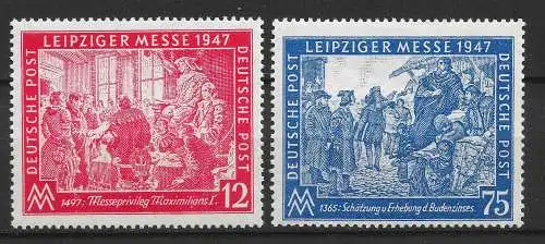 All. Bes. Gem.-Ausg. 1947 Nr 965 - 966 Postfrisch / **