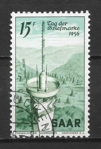 Saargebiet/Saarland 1956 Nr 369 Gebraucht