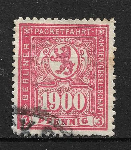 Stadtpostmarken 1900 Nr Privatpost / Stadtpost Berlin B 75 Gebraucht