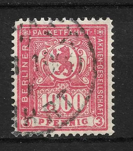 Deutsches Reich 1900 Nr Privatpost / Stadtpost Berlin B 75 Gebraucht
